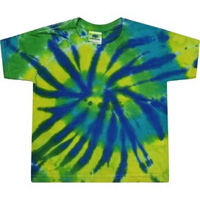 Colortone Toddler Tie Dye T-Shirts for Boys and Girls - Tie-Dye Short Sleeve Tees for Little Kids