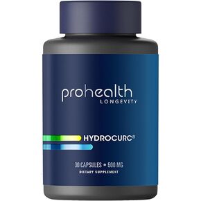 ProHealth HydroCurc® (500 mg, 30 Veggie Capsules) Longevity
