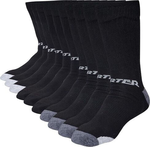 STARTER Mens Socks Size 6-12 Athletic DRI-FIT Mid Crew Socks for Men in Saudi Arabia