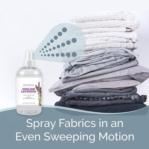 SMELLS BEGONE Air Freshener Home & Linen Spray - 16 oz, Pack of 2 - Odor Eliminator - Made with Essential Oils - English Lavender Scent in Kuwait