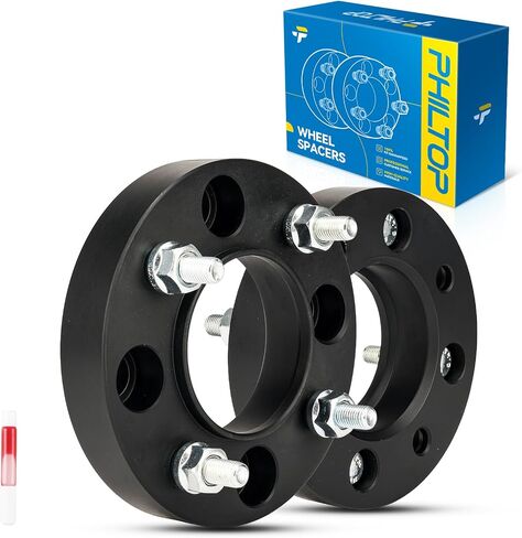 فاصل عجلات Philtop 4x110 ، 1 بوصة مركزية مركزية ATV تتناسب مع ATC250R ، KFX400 ، KFX450R ، مؤشر الترابط M10x1.25 محور Bore 74mm - 2pcs in Saudi Arabia