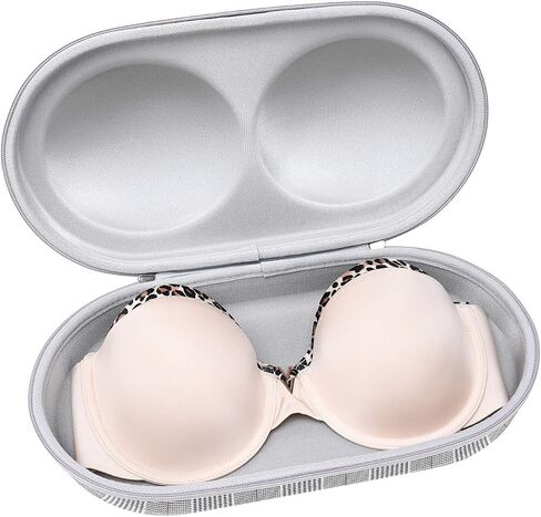BRA CASE Lingerie Lingerie Bag zip zip stonderizer bage for a-c cup (black dot) in Kuwait