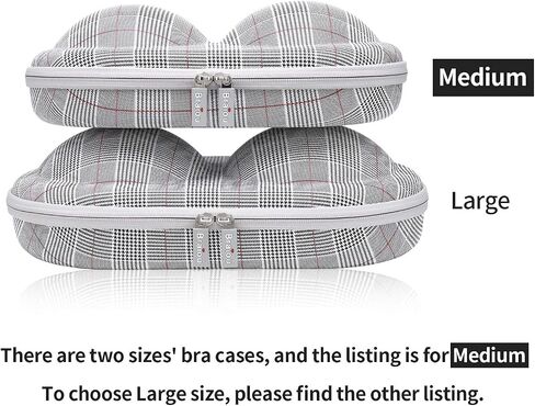 BRA CASE Lingerie Lingerie Bag zip zip stonderizer bage for a-c cup (black dot) in Kuwait