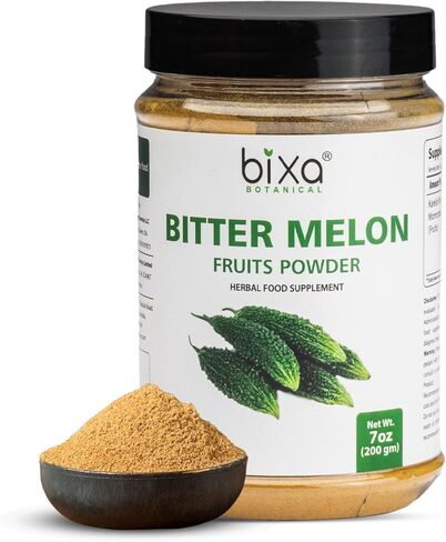 Bixa Botanical Bitter Melon Extract 5% Bitters| Normal Blood Levels | Skin & Blood Oxygenation | 60 Veg Capsules(450mg) in Kuwait