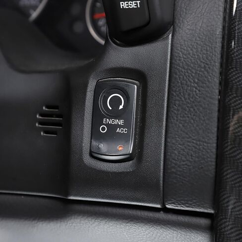 Button Stickers Repair Kit for Chevy Corvette C6 2005-2013, Central Control Engine Stop Start Button Sticker, Ignition Start Button Repair Decals Stickers Set Decorative Accessories, PVC in Saudi Arabia