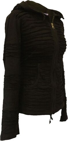 Shopoholic Fashion Women Slashed Razor Cut Hoodie in Saudi Arabia