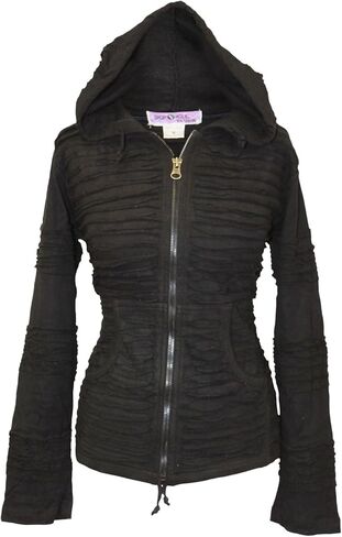 Shopoholic Fashion Women Slashed Razor Cut Hoodie in Saudi Arabia