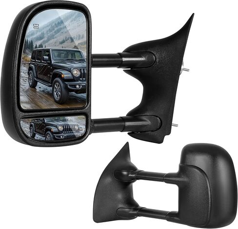 DWVO Towing Mirrors Fits 1988-1998 Chevy GMC C/K 1500 2500 3500 Pickup Manual Extendable Side Mirrors Pair Set in Saudi Arabia