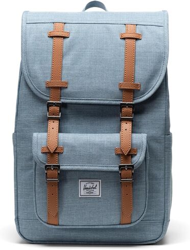 Herschel Supply Co. Little America Mid Backpack, Ashley Blue Crosshatch, One Size in Saudi Arabia