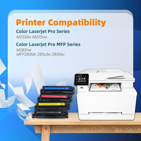 TN227 TN223 Toner Cartridges Set Replacement for Brother TN-227 TN-223 Toner Cartridge High Yield Use with Brother HL-L3270CDW HL-L3230CDW HL-L3290CDW MFC-L3770CDW Printer (BK/C/M/Y, 4 Pack) in Saudi Arabia