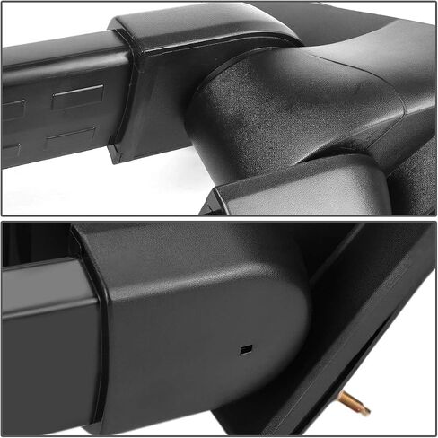 DNA Motoring TWM-030-T888-BK-SM Pair of Powered Heated Foldable Towing Side Mirrors Replacement Compatible With 99-02 Silverado/Sierra, 00-02 Tahoe/Suburban/Yukon W/Turn Signal in Saudi Arabia