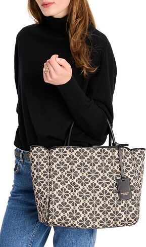 kate spade new york Spade Flower Jacquard Everything Tote in Saudi Arabia
