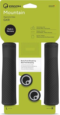 ERGON GXR GRIPS LAVA YELLOW/GREEN LARGE in Saudi Arabia