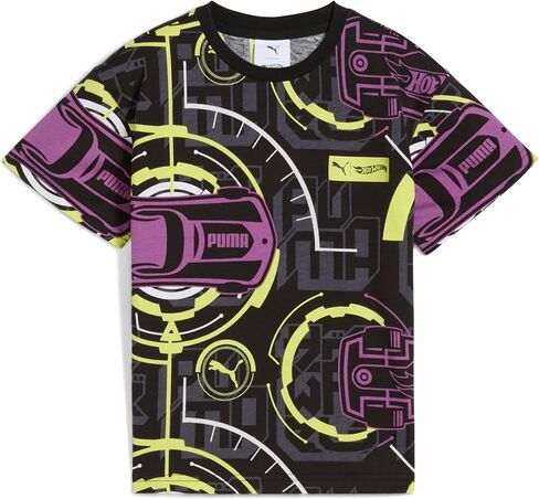 PUMA Boys' Hot Wheels Relaxed Cotton Graphic T-Shirt in Saudi Arabia