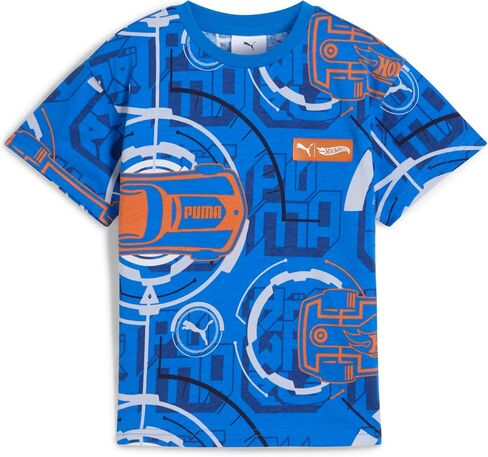 PUMA Boys' Hot Wheels Relaxed Cotton Graphic T-Shirt in Saudi Arabia