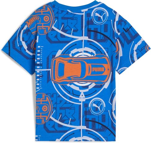 PUMA Boys' Hot Wheels Relaxed Cotton Graphic T-Shirt in Saudi Arabia
