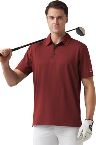Willit Men's Golf Polo Shirts Short Sleeve Quick Dry Moisture Wicking Performance Classic Collared Casual in Saudi Arabia