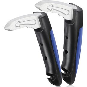 Car Door Handle for Elderly, 3-in-1 Vehicle Support Door Handle with Window Breaker Seatbelt Cutter, Multifunctional Car Handle Assist for Handicapped Seniors, Injured, Pack of 2