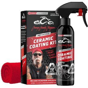 OCC® Motorcycle Ceramic Coating Paint Sealant - Seals, Shines & Protects Paint, Chrome & Glass For Up To 12 Months
