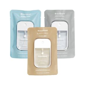 Touchland & Disney Special Edition Hand Sanitizer + Mist Case, Scented & Stylish Hydrating Sanitizer Spray Bundle, Travel Size, Dye Free