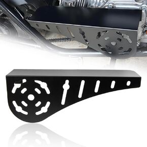 Chain Guard Clutch Cover, PSLER Mini Bike Chain Guard for Most Mini Bike with Predator 212 Clutch 196cc 200cc GX160 GX200 Tilotson 212R Tecumseh Engines, Black