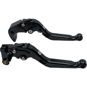 مجموعة ذراع القابض الفرامل بديلة لـ Honda CBR600RR 2007-2022/ CBR1000RR 2008-2021/ CB1000R/ NEO Sport Cafe 2018-2021 قابلة للطي قابلة للطي قابلة للتمديد للدراجات النارية (RED)