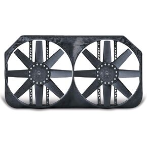Dual Electric Fan for 2000-2004 Chevy Truck with Variable Speed Controller, Puller Fan for 34-Inch Cores Only (282), Car Accessories, 15 Inches