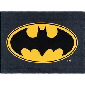 Gertmenian Kids/Game Room Carpet | Warner Bros Batman Cover Childrens Rug | Novelty Home Decor for Boys & Girls Playroom & Bedroom | 54x78 Large, Multicolor, 49063