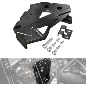 Chain Wheel Cover Sprocket Cover Chain Guard Compatible with Yamaha Tenere 700 /XTZ700 2019-2024, Tenere 700 Rally Edition 2020-2024, Tenere 700 World Raid 2022, CNC Chain Case Saver, Black