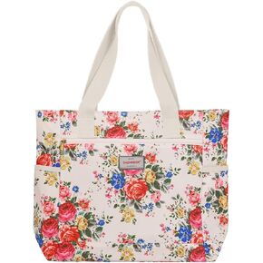 Women's Lightweight Waterproof Tote Bag Durable Designer Handbag with Zipper Travel Commute Everyday Use