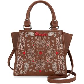Wrangler Purses for Women, Cute Tote Bags Western Designer Top-handle Handbags