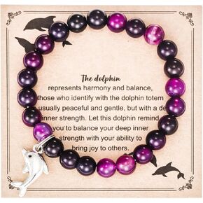 سوار الهدايا kivosliviz dolphin للنساء الكبار