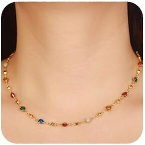 yterter chic claterful clastal Zircon Zircon Netclace Gold Rovers Twlar Britic