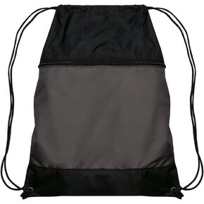 Champro Polyester Dringsring Sackpack - 18 "H X 14" W ، الفحم ، E73CH