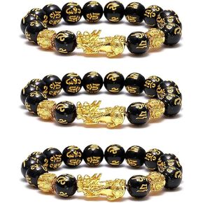 Long tiantian Feng Shui Bracelet Pixiu Bracelet for Women Feng Shui Bracelets for Good Luck and Wealth Bracelet Feng Shui Black Obsidian Bracelet Jewelry Gifts