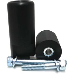 Shogun USA Made Race Kit Kaw ZX10R ZX10 ZX 10 2008 2009 2010 Black Frame Sliders Left Side Body Modifications Required - 750-4939