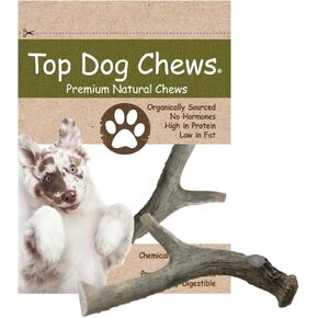 Top Dog Chews Large 6"-9" Long -Antler Dog Chew From Single Antler