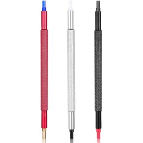 3Pcs Watch Hand Presser Tool, Watch Hand Pressers Pusher Fitting Set Watchmakers Repair Kit Wristwatch Setting Tool Watchband Pin Remover with Fitting Accessories