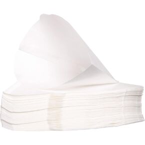 8640 4 Paper Coffee Filters (White, 100 Count)