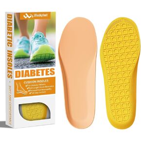 Diabetic Insoles for Men & Women-Soft Therapeutic Insoles