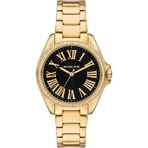 Michael Kors Kaycie Women's Watch, Stainless Steel and Pavé Crystal Bracelet Watch for Women