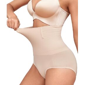 SOFIA'S CHOICE Tummy Control Thong Shapewear for Women High Waist Seamless Underwear Body Shaper Panty Girdle