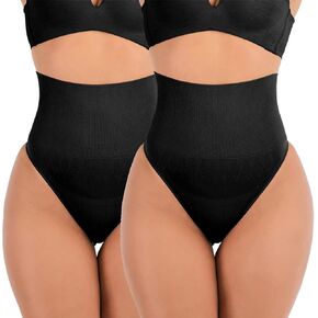 Thong Shapewear Tummy Control Underwear for Women Seamless Shaping Thong Panties