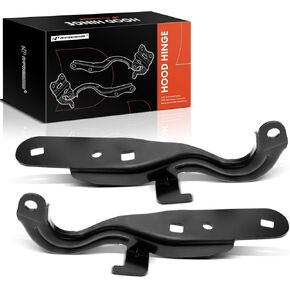 A-Premium Front Driver and Passenger Hood Hinges Compatible with Chevrolet Equinox & GMC Terrain, 2010-2017, Front Left and Right Side, 2-PC Set