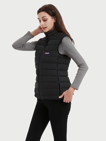 PTAHDUS Women’s Heated Vest with Battery Lightweight 4 Heating Zones, with Neck Warmer in Saudi Arabia