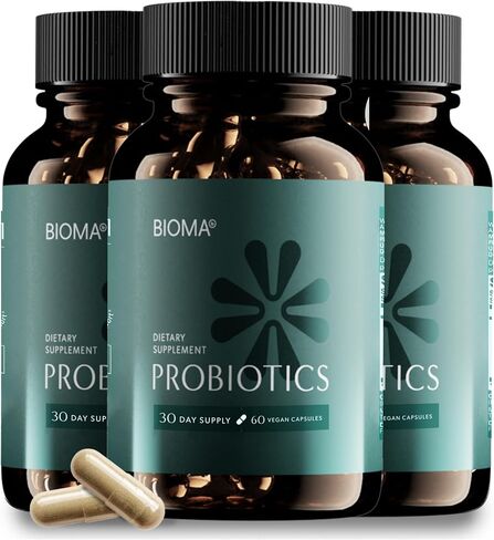 Bioma Probiotics - Digestive Health Probiotic - Gut Support for Men & Women with Xylooligosaccharides, Tributyrin & Bifidobacterium - Vegan & Gluten Free - 180 Delayed-Release Capsules (90-Day Supply) in Saudi Arabia