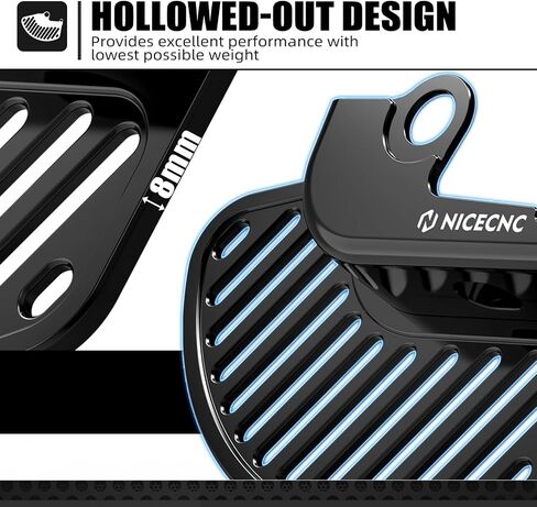 Black Front Disc Guard Compatible with Gas Gas EC250/300 2021-2024 EC350F 2021-2023 MC125 2021-2024 Brake Rotor Disc Protector Cover Compatible with KTM 125 SX 2015-2024 See Fitment in Saudi Arabia