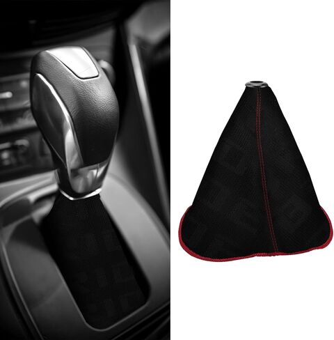 Car Shift Knob Dust Cover, Shift Boot Cover, Fabric Shifter Manual/Auto Shift Knob Boot Dust Cover, Car Accessories Gear Gaiter Cover Auto Shift Boot Sleeve Protector for Cars (Blue) in Kuwait