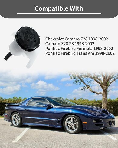 Hydraulic Clutch Master Cylinder Fluid Reservoir with Cap and Diaphragm Fits for Chevy Camaro 1998-2002 for Pontiac Firebird 1998-2002 3.8L V6 5.7L V8 Replaces 12570277 12561064 12565144 in Saudi Arabia