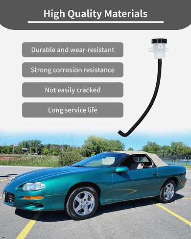 Hydraulic Clutch Master Cylinder Fluid Reservoir with Cap and Diaphragm Fits for Chevy Camaro 1998-2002 for Pontiac Firebird 1998-2002 3.8L V6 5.7L V8 Replaces 12570277 12561064 12565144 in Saudi Arabia